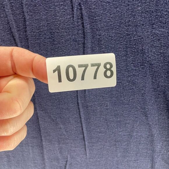 Vintage Tommy Hilfiger Athletics Shirt Mens Medium Blue Tank Top USA Made Logo - Picture 10 of 10